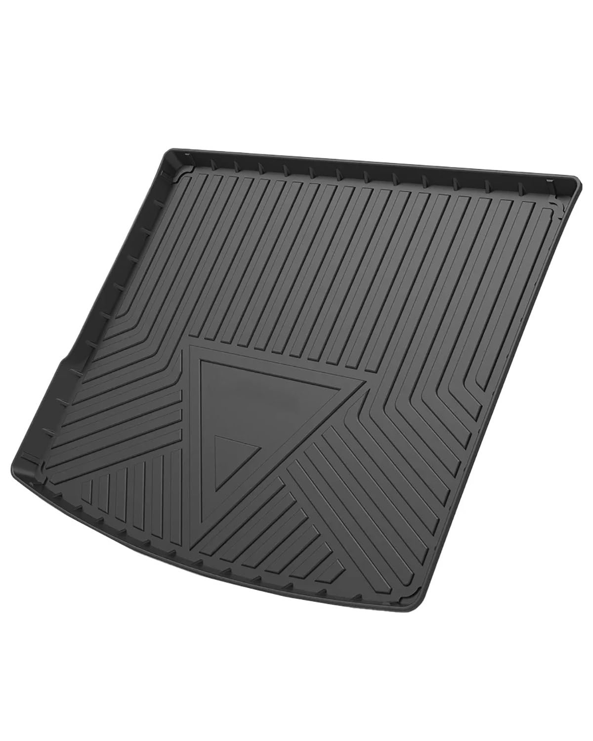 Boot Mat Boot Liner Für Touareg Für 7P 2010-2018 Auto Auto Cargo-Liner Allwetter rutschfeste Kofferraummatten Kofferraumwanne Teppich Innenzubehör Kofferraummatte von SOHINI