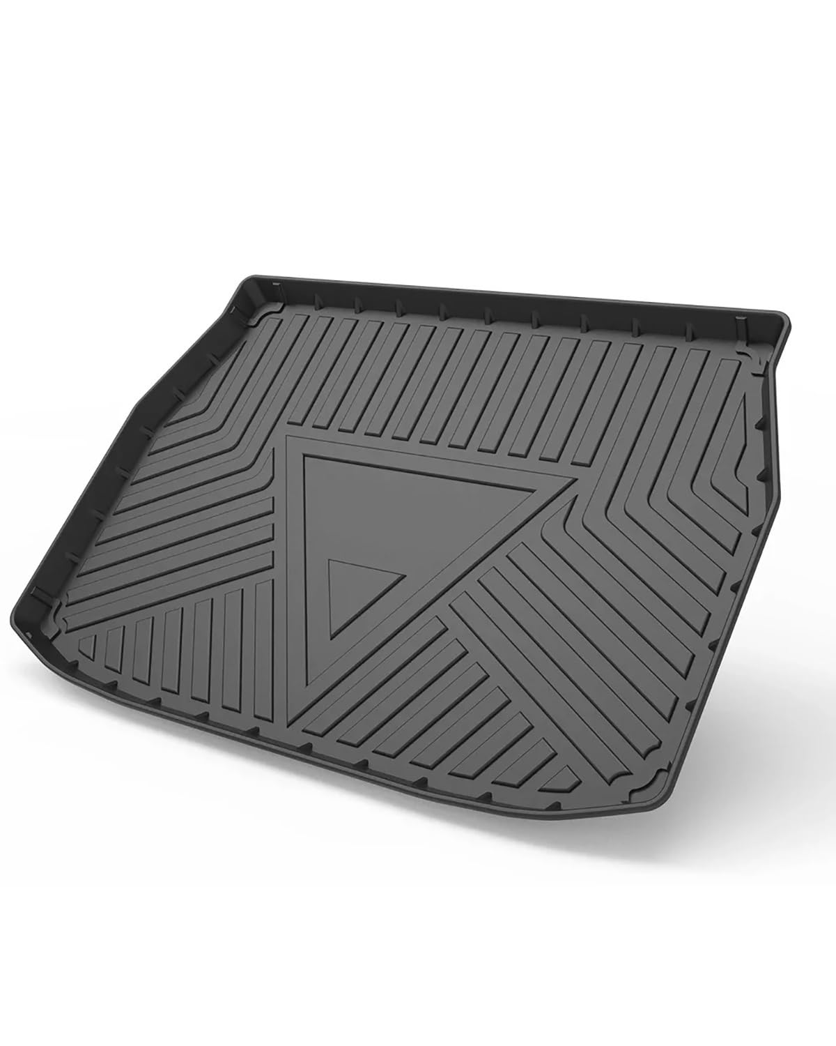 Boot Mat Boot Liner Für Toyota Für CHR Für AX10 2017-2023 Auto Cargo-Liner TPE Nicht-Slip Stamm Matten wasserdichte Boot Tablett Teppich Zubehör Kofferraummatte von SOHINI