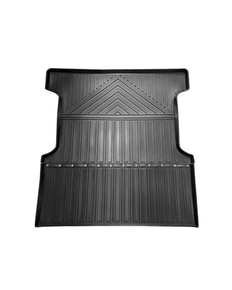 Boot Mat Boot Liner Für Toyota Für Tundra XK70 2022-2024 Auto Auto Cargo Liner TPE rutschfeste Kofferraummatten Wasserdichtes Tablett Kofferraum Teppich Zubehör Kofferraummatte von SOHINI