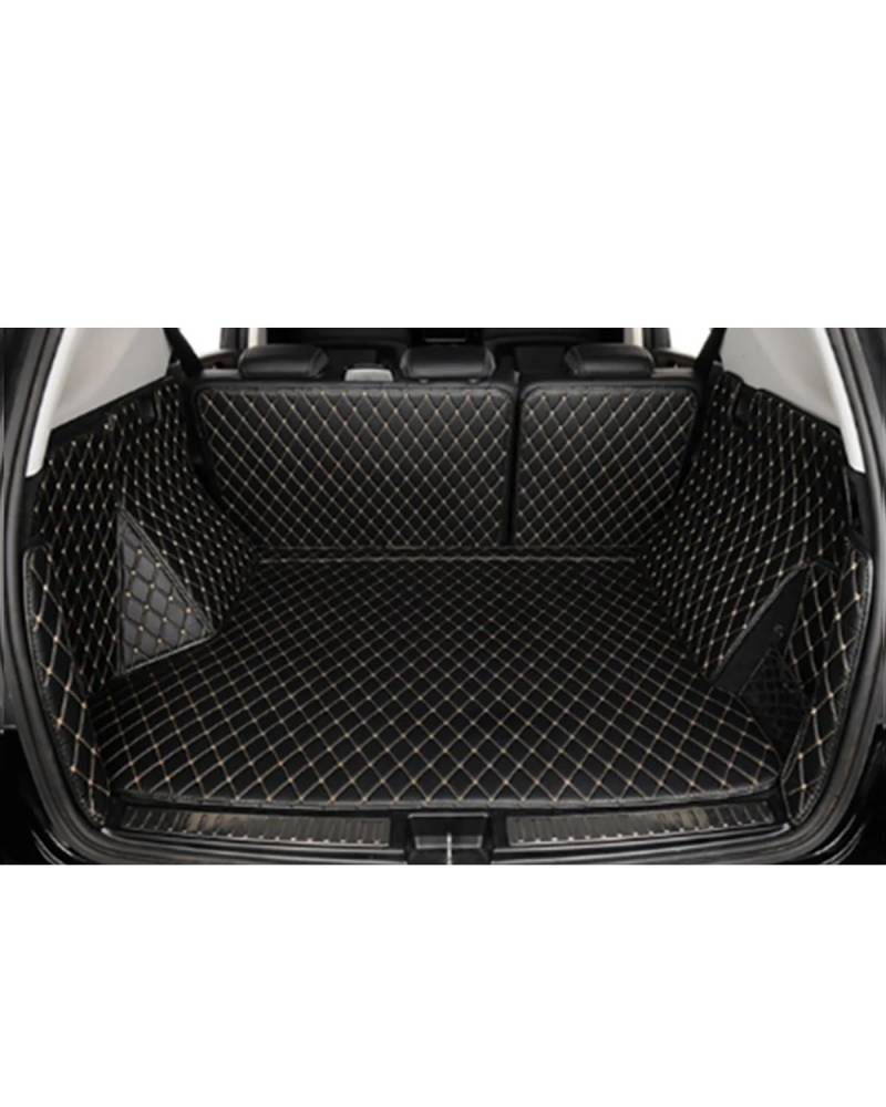 Boot Mat Boot Liner Für X1 Für F48 2016 2017 2018 2019 2020 2021 2022 Auto Zubehör Auto Stamm Matten Auto Boot Teppich Kofferraummatte(4All Black) von SOHINI