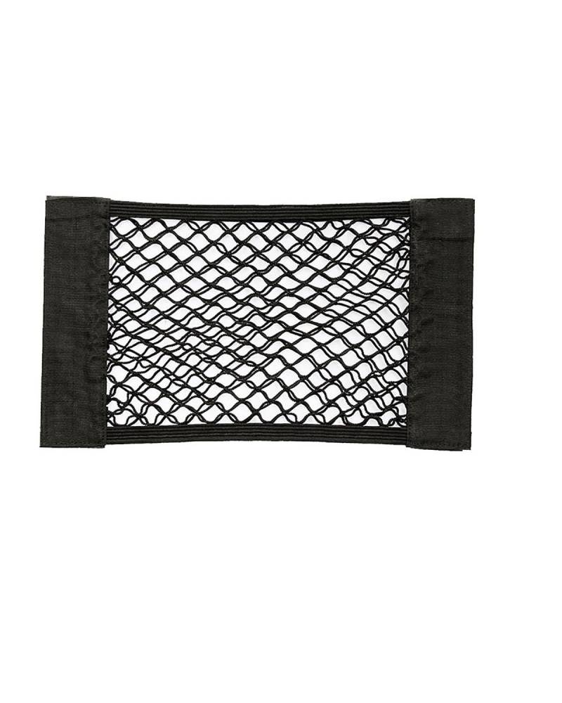 Kofferraum Organizer Auto Kofferraum Aufbewahrungsnetz Sitz Elastische Schnur Netz Magischer Aufkleber Mesh Aufbewahrungstasche Organizer Universal Auto Organizer Auto Kofferraumtasche(25 x 50cm) von SOHINI