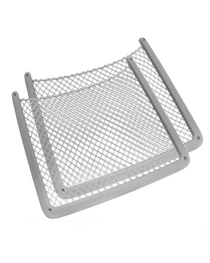 Kofferraum Organizer Auto Rücksitzlehne String Net Mesh Aufbewahrungstasche Organizer Für A4 B8 Für A5 Für Q3 Für A3 Für A6 C7 QFor 5 B9 Für Q7 Auto Kofferraumtasche(2pcs Gray) von SOHINI