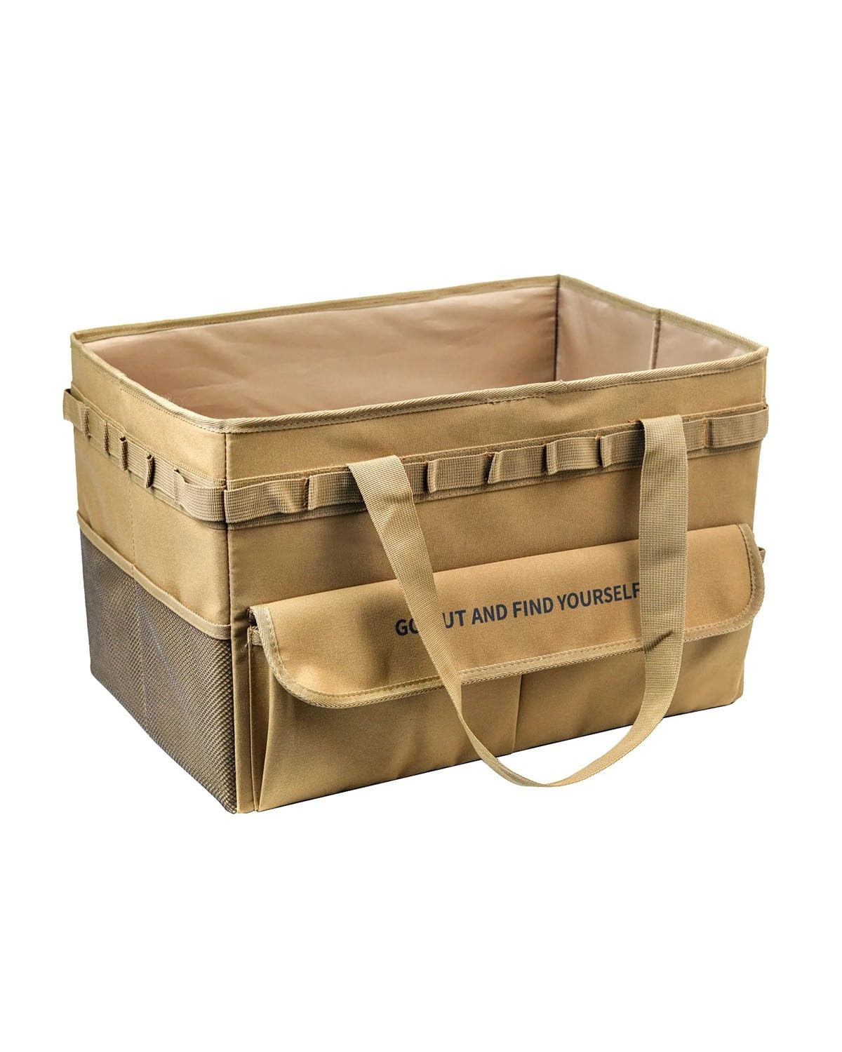 Kofferraum Organizer Faltbare Kofferraumbox – Sorgen Sie Für Ordnung Und Sauberkeit In Ihrem Auto! Mit Unseren Aufbewahrungsboxen Wird Ordnung Für Kinderspiel! Auto Kofferraumtasche(Khaki) von SOHINI