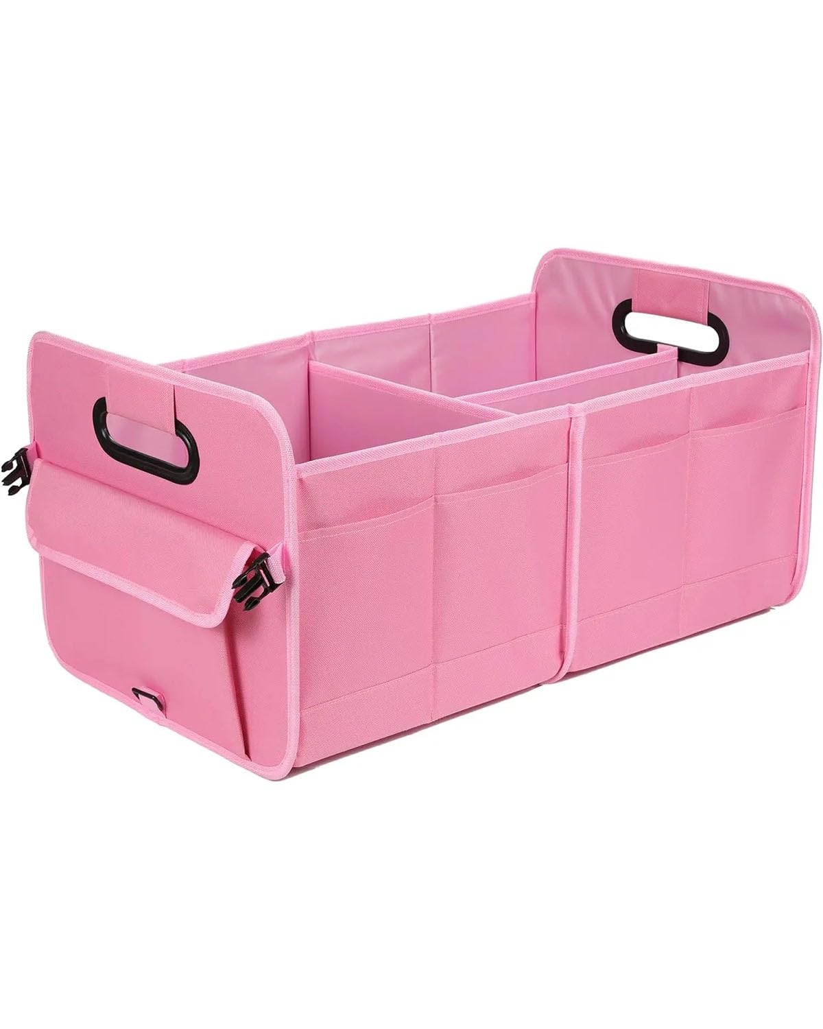 Kofferraum Organizer Faltbarer Kofferraum-Organizer Für Einfache Aufbewahrung Im Auto Und Unterwegs, Auto-Organizer, Aufbewahrungstasche Für Den Kofferraum Auto Kofferraumtasche(Pink) von SOHINI