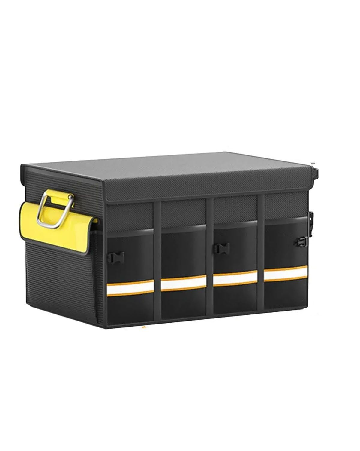 Kofferraum Organizer Kofferraum-Organizer Fürs Auto, Kofferraum-Aufbewahrung, Robust, Große Kapazität, Faltbarer Organizer, Verstärkte Griffe Fürs Auto Auto Kofferraumtasche(48L with Cover) von SOHINI