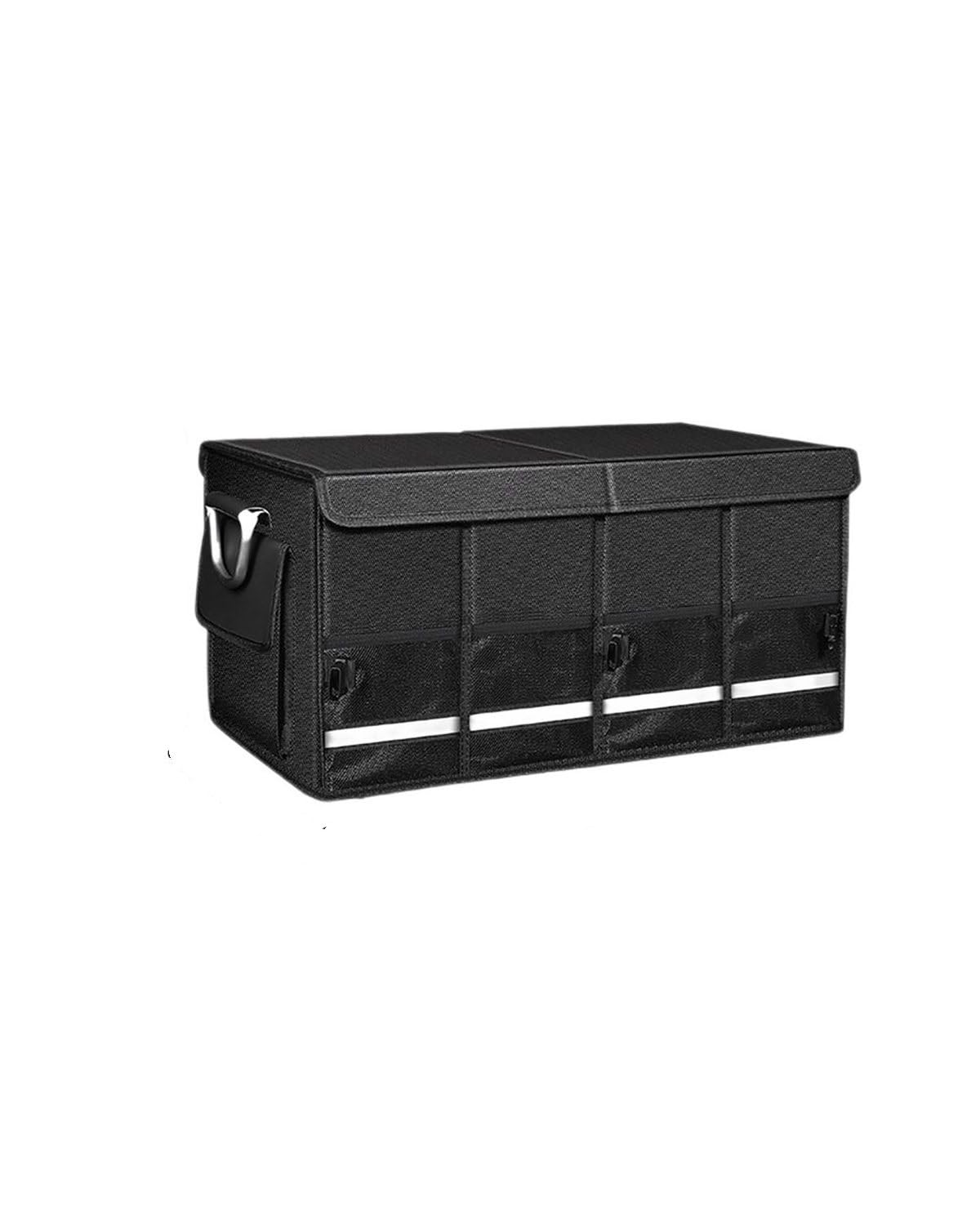 Kofferraum Organizer Kofferraum-Organizer Fürs Auto SUV-Organizer Aufbewahrungstasche Für Auto-Multifunktionswerkzeuge Faltbar Wasserdicht Mit Griffbox Auto Kofferraumtasche(72L) von SOHINI