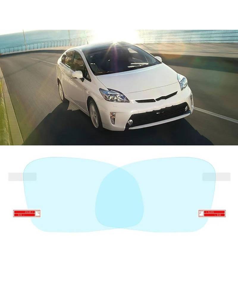 Rückansicht Auto Spiegelfolie Vollständige Abdeckung Anti-Beschlag Regenschutz Film Für Toyota Für Prius 10 20 30 50 CV Aqua 1997~2020 Auto Rückspiegel 2018 2019 Auto Rückspiegel Wasserdichte Folie( von SOHINI