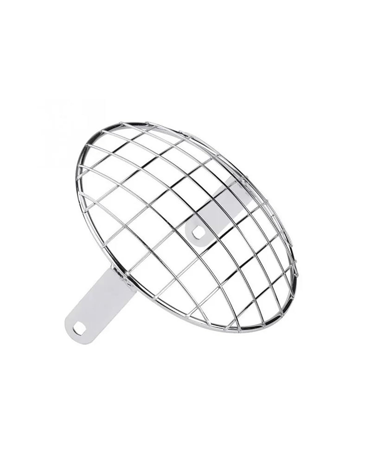 Rundes Scheinwerfergitter Für Cruiser Scheinwerfer Abdeckung Motorrad Scheinwerfer Mesh Grill Schutz Front Lampe Mesh Grille Abdeckung Schutz Scheinwerfergitterabdeckung(Silver A6) von SOHINI