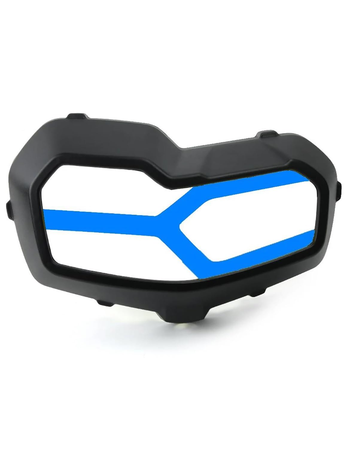 Rundes Scheinwerfergitter Für F750GS F850GS F 750GS 850GS Abenteuer 2018-2024 Scheinwerfer Schutz Abdeckung Kopf Lampe Patch Grille Motorrad Scheinwerfergitterabdeckung(Blue) von SOHINI