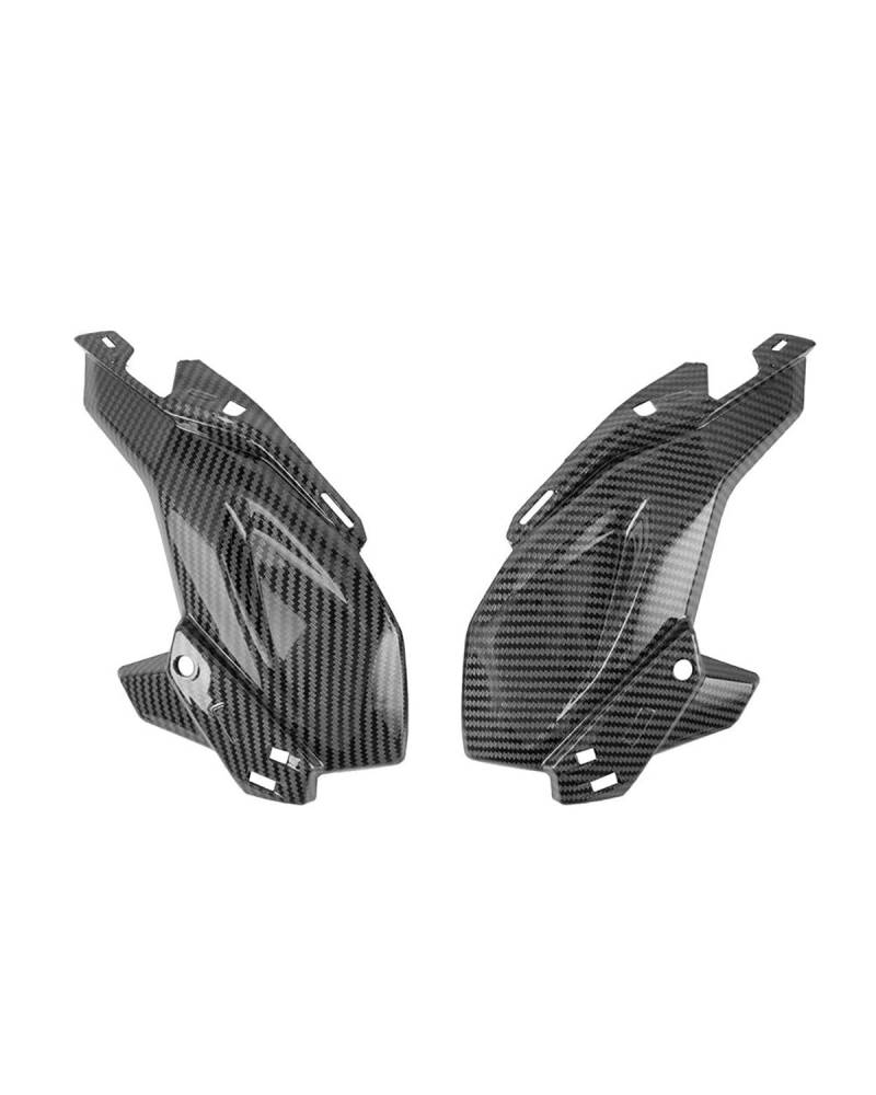 Rundes Scheinwerfergitter Für Z900 2017 2018 2019 Z 900 Teile Moto Zubehör Motorrad Vorderseite Nase Abdeckung Scheinwerfer Panel Verkleidung Gugel Fit Scheinwerfergitterabdeckung(Carbon Fiber Look) von SOHINI