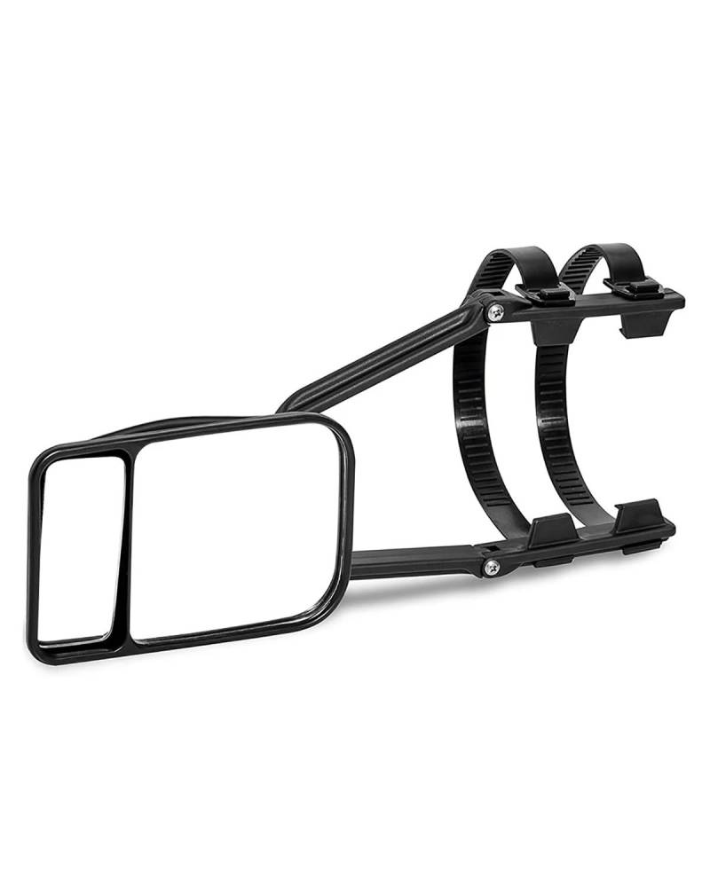 universal Außenspiegel Einstellbare Anhänger Abschleppen Dual Spiegel Clip-on Anhänger Außenspiegel Rückspiegel Verlängerung Abschleppen Spiegel Glas für Caravan Anhänger Wohnwagen Spiegel von SOHINI