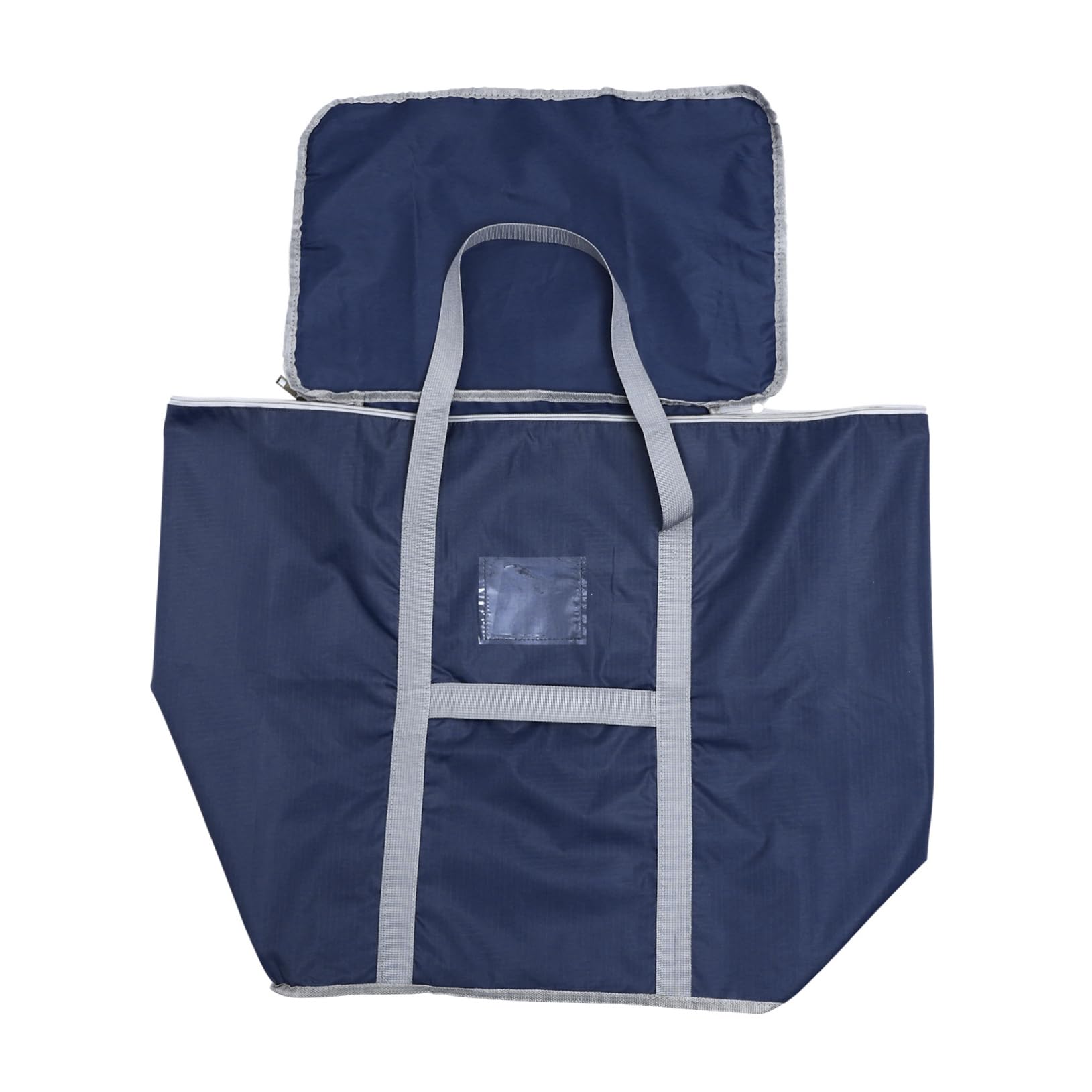 SOIMISS 1Stk Stepptasche Faltbare Reisetasche extra große Aufbewahrungstaschen große Seesäcke Storage Pockets Storage Bags Kleiderbeutel für den Haushalt Quiltbeutel Oxford-Stoff Navy von SOIMISS