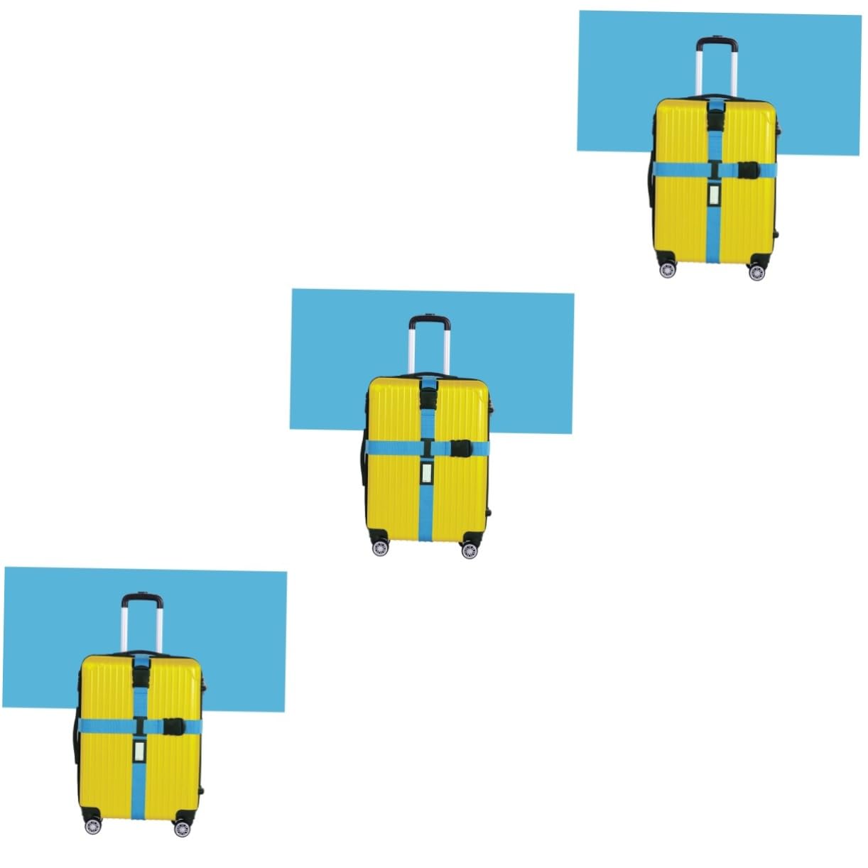 SOIMISS 3st Koffergürtel Koffer Packband Gepäck Packband Gepäckstreifen Gepäckgürtel von SOIMISS