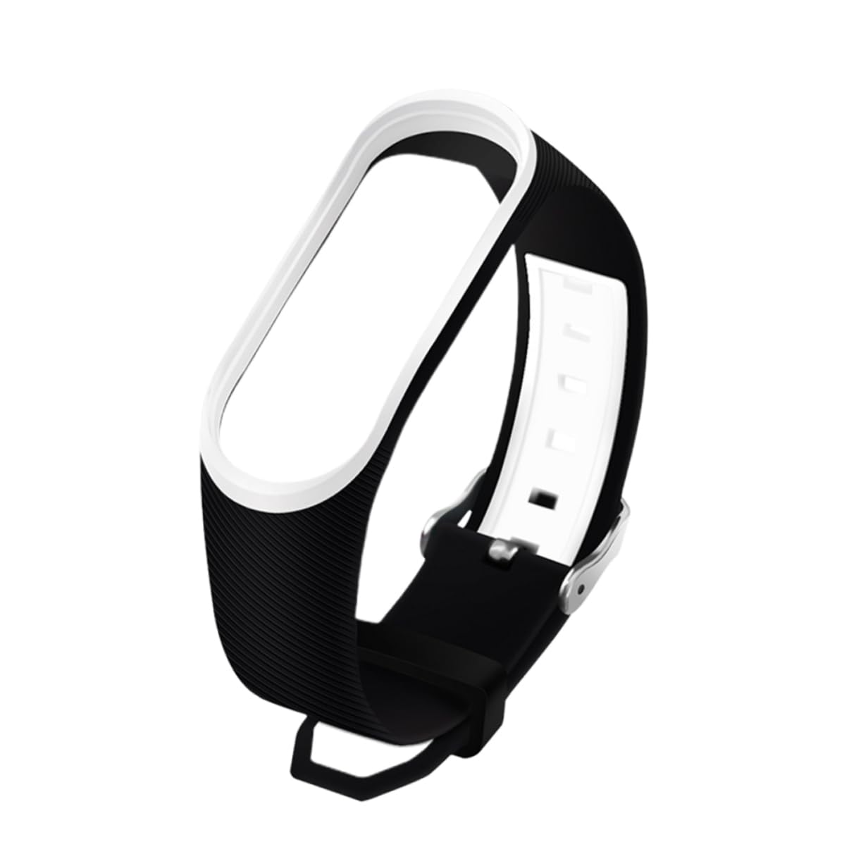 SOIMISS zweifarbiges Armband mi bnad 4 Armband Ersatzarmband für Armbanduhren Uhren Ersatzband 3 Bänder 4 Band geburtstagsmitgebsl Minimalist Watch Band Silikonarmband Uhrenarmband Black von SOIMISS