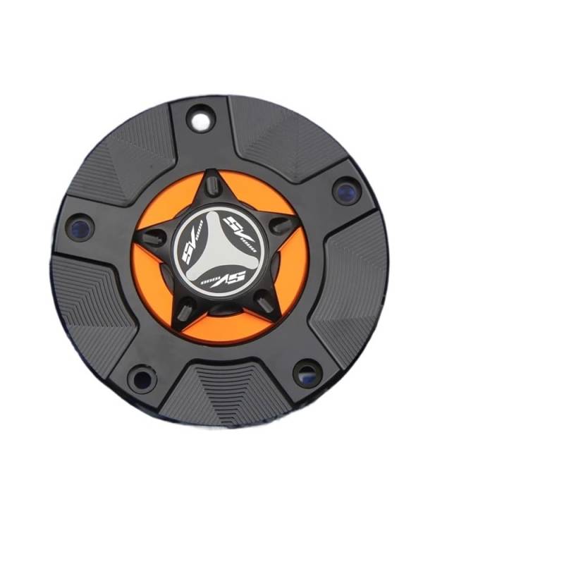 Tankdeckel-Abdeckung CNC Aluminium Keyless Motorrad Kraftstoff Tankdeckel Abdeckung Für Suzuki SV 1000/S 2003-2007 2004 2005 2006 SV10000 von SOJTWMGH