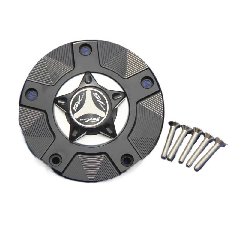 Tankdeckel-Abdeckung CNC Aluminium Keyless Motorrad Kraftstoff Tankdeckel Abdeckung Für Suzuki SV 1000/S 2003-2007 2004 2005 2006 SV10000 von SOJTWMGH