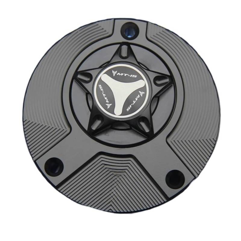 Tankdeckel-Abdeckung CNC Aluminium Keyless Motorrad Kraftstoff Tankdeckel Abdeckung Für Yam&aha MT-15 M-SLAZ 2015-2019 2016 2017 2018 MT 15 MT15 von SOJTWMGH