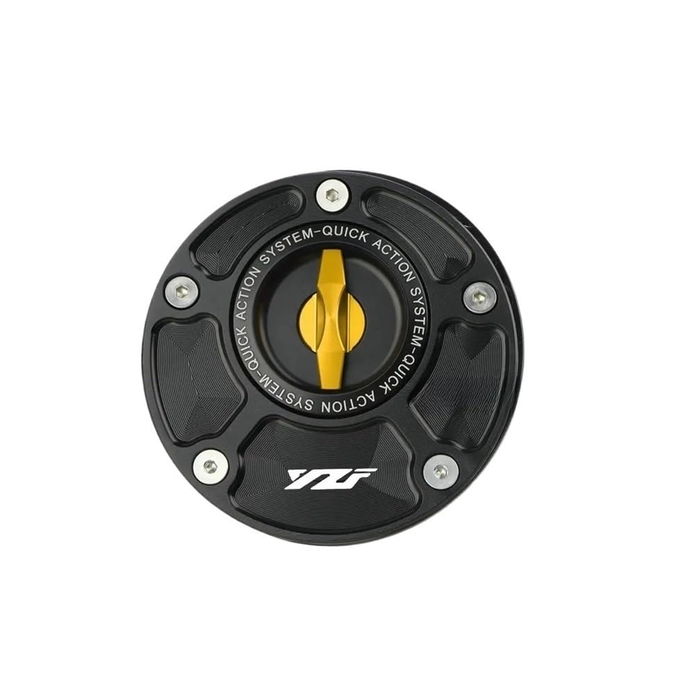 Tankdeckel-Abdeckung Für Yam&aha MT07 MT09 MT03 YZF R1 R3 R6 R25 R125, MT-09 2014–2022. Motorrad-Kraftstofftankdeckel-Abdeckung, Schnell Schlüssellos Lösen von SOJTWMGH