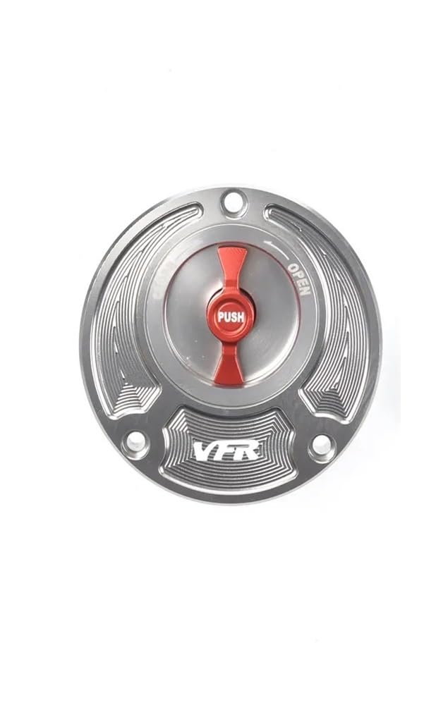 Tankdeckel-Abdeckung Gas Tankdeckel Für H&on&da VFR1000F VFR400 VFR750 VFR800 VFR 400 750 800 1000F Motorrad Schnellverschluss Abdeckung von SOJTWMGH