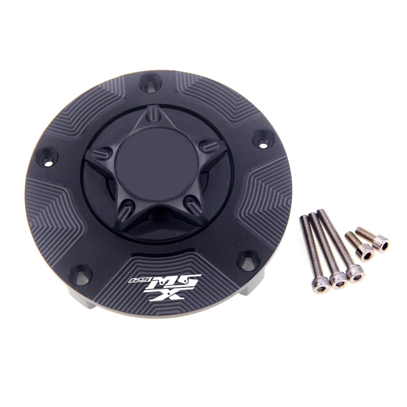 Tankdeckel-Abdeckung Motorrad Keyless Fuel Gas Tank Cap Abdeckung Für H&on&da MSX 125 MSX125 2014-2020 von SOJTWMGH