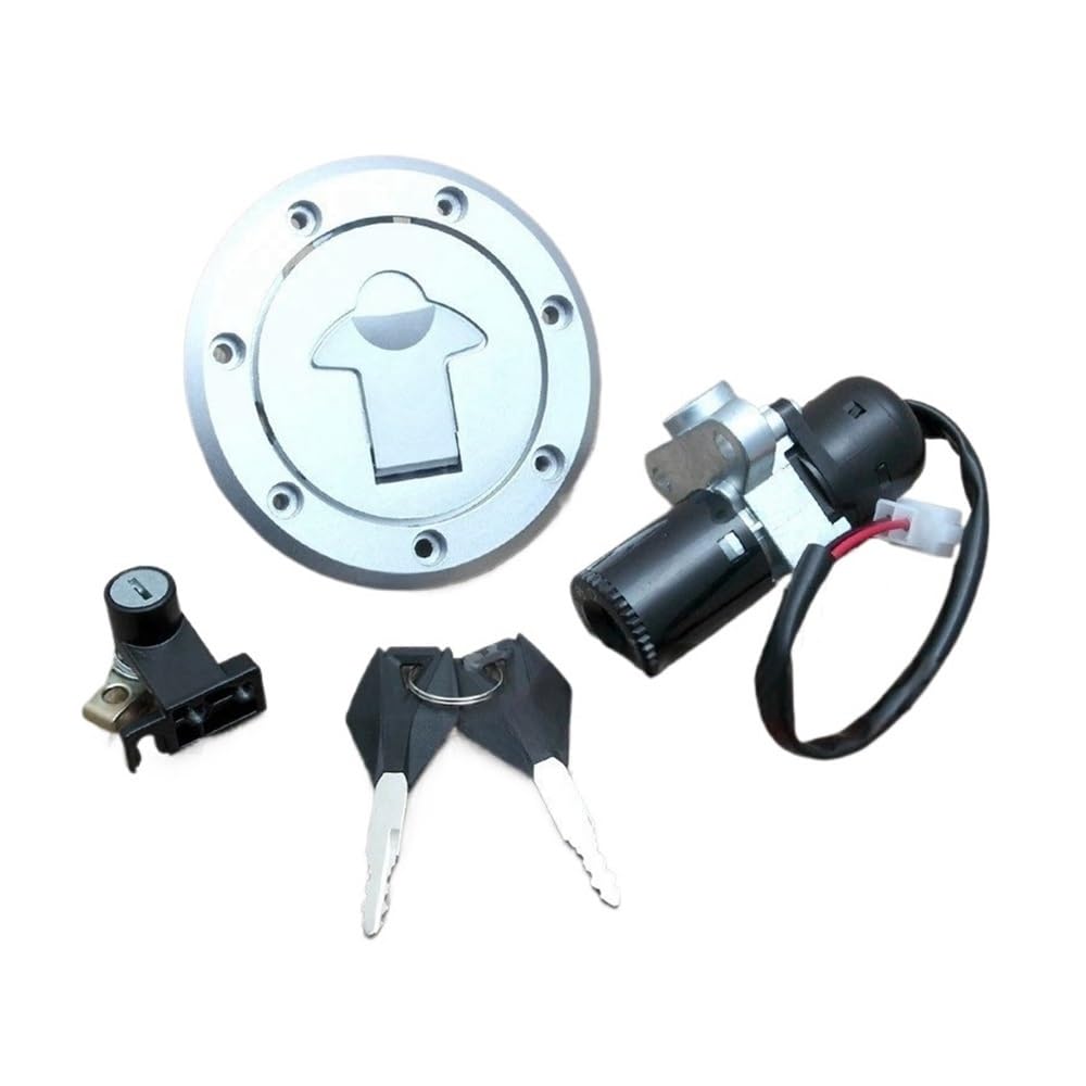 Tankdeckel-Abdeckung Motorrad Kraftstoff Gas Kappe Zündschloss Sitz Lock Key Kit Für CF Moto CF150-3/3A CF 150-3 -3A CF150 von SOJTWMGH