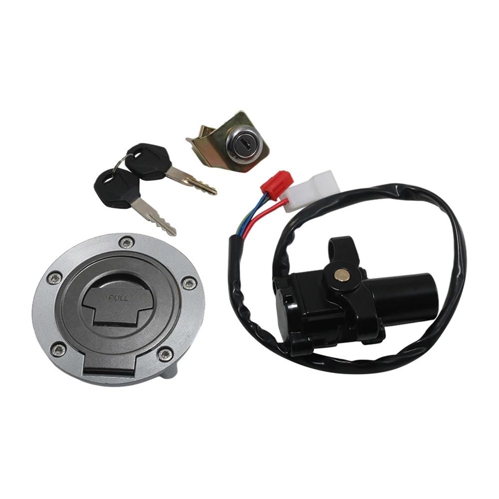 Tankdeckel-Abdeckung Motorrad Kraftstoff Gas Zündschloss Schloss Mit Schlüssel Kit Für Yam&aha YZF R1 2004-2014 R6 2006-2016 MT01 MT-01 2005 2006 2007-2009 von SOJTWMGH