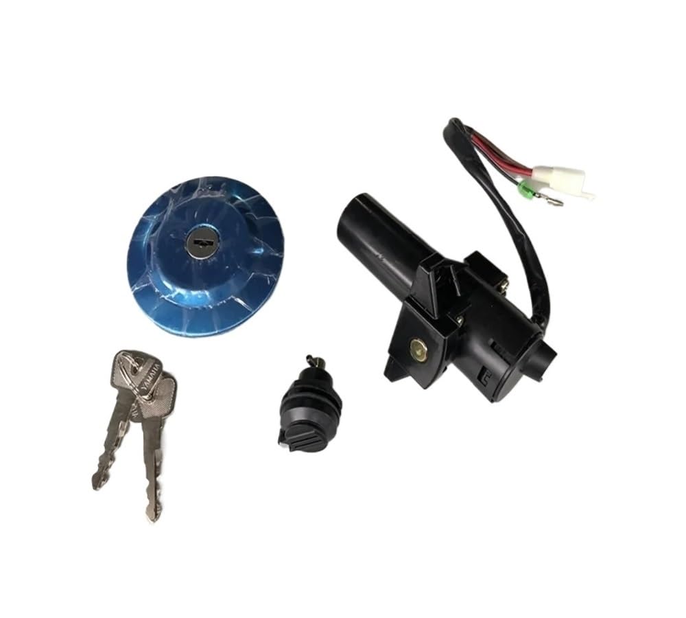 Tankdeckel-Abdeckung Motorrad Roller Zündschloss Sperren Kraftstoff Tankdeckel Lock Key Set Für Yam&aha YBR 125 YB 125 YB125 YBR125 2002-2013 von SOJTWMGH