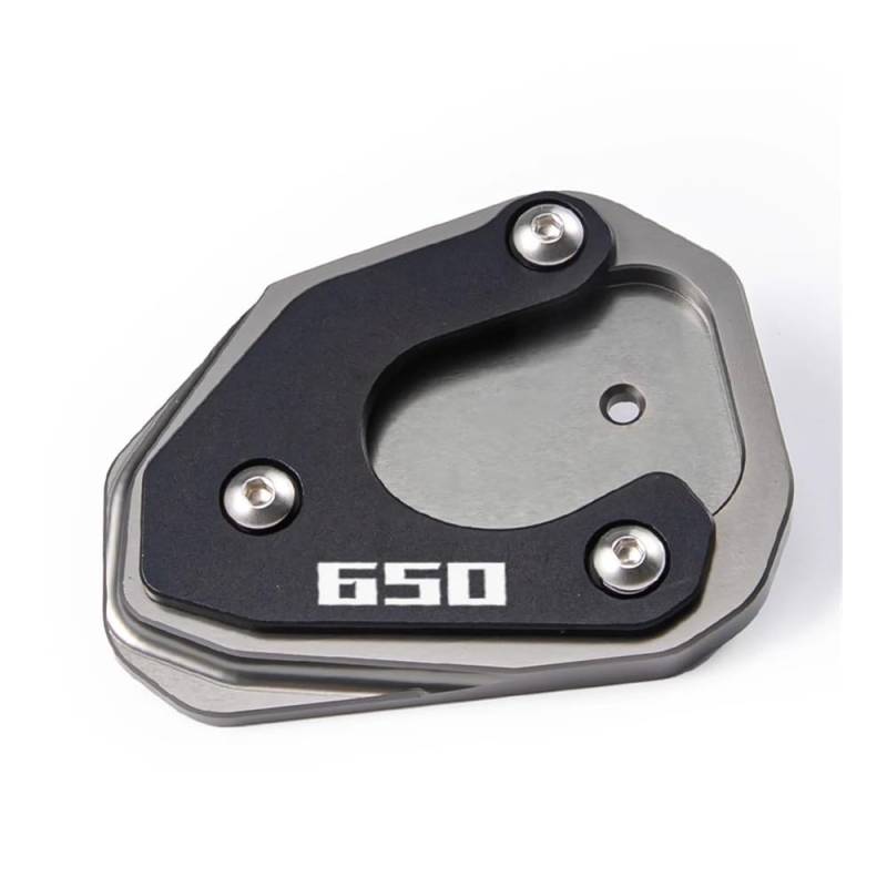 Vergrößern Ständer Verlängerung Pad Für CF Moto MT800 800MT 650MT 800 650 MT Für CFMOTO 650 TR-G 650TR-G Zubehör Motorrad Seite Stehen Verlängerung Pad Halterung von SOJTWMGH