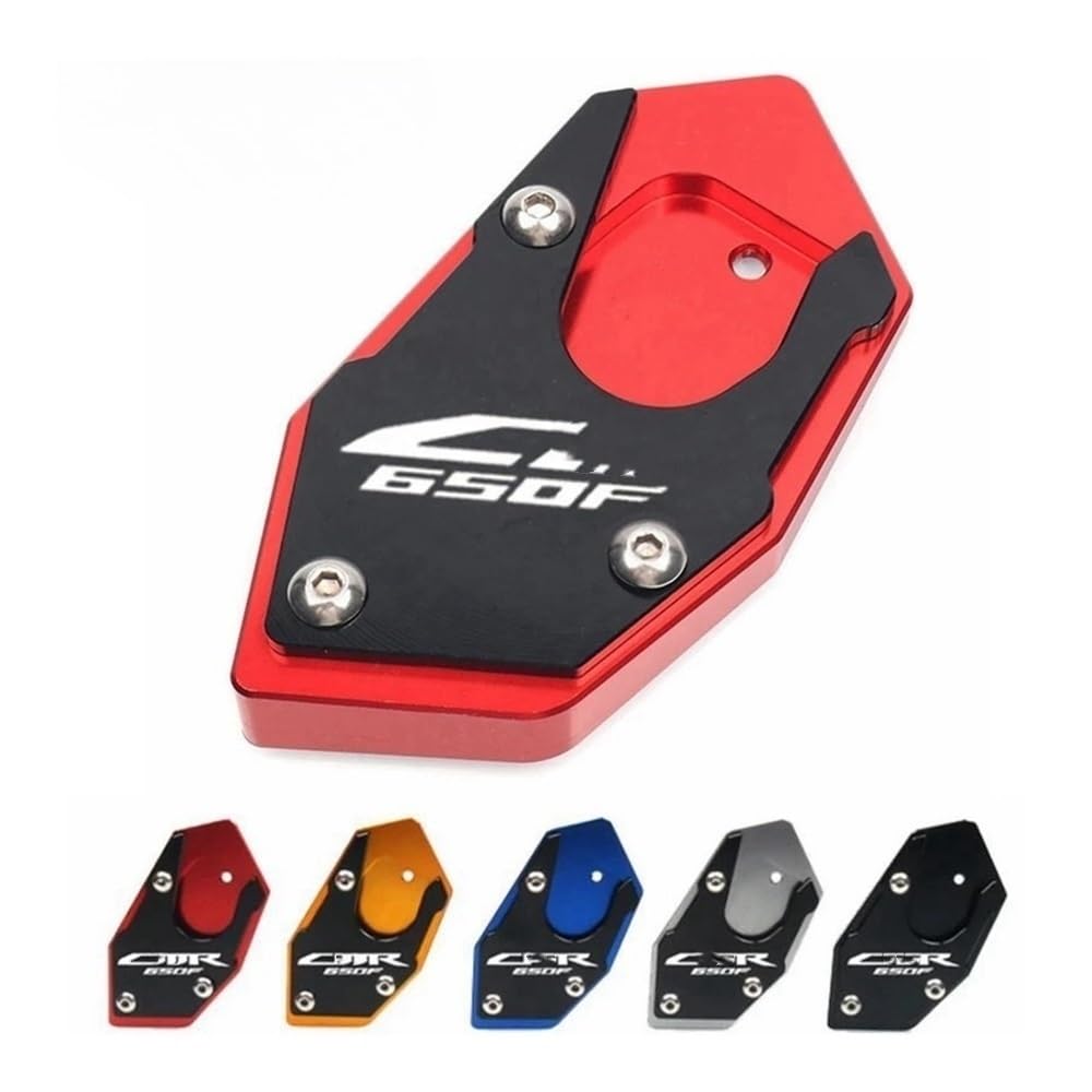 Vergrößern Ständer Verlängerung Pad Für HO&NDA CB 650F CBR 650F 2014-2018 Motorrad Ständer Fuß Seite Stehen Verlängerung Pad Unterstützung Platte Vergrößern CNC Aluminium von SOJTWMGH