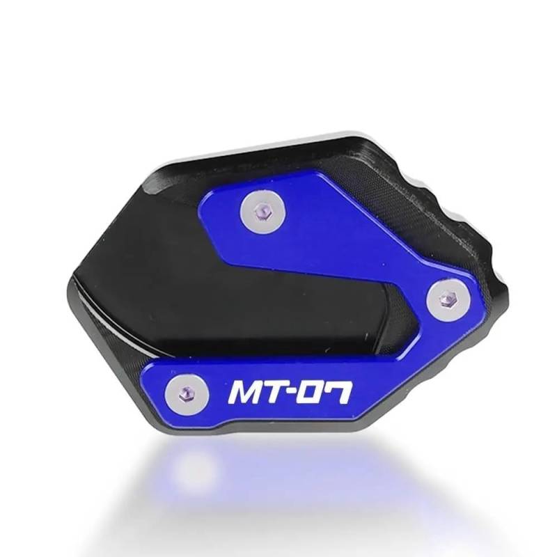 Vergrößern Ständer Verlängerung Pad Für YA&MAHA MT07 2013-2023 YZF-R7 2021-2023 XSR700 XTribute 2019-2023 Motorrad Fußvergrößerungsständer Verlängerungsseitenfußständer von SOJTWMGH