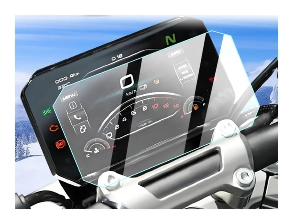 displayschutz Für CFMOTO 700MT MT700 MT 700 MT 2023 2024 Motorradzubehör Cluster Kratzschutzfolie Armaturenbrett Displayschutzfolie von SOJTWMGH