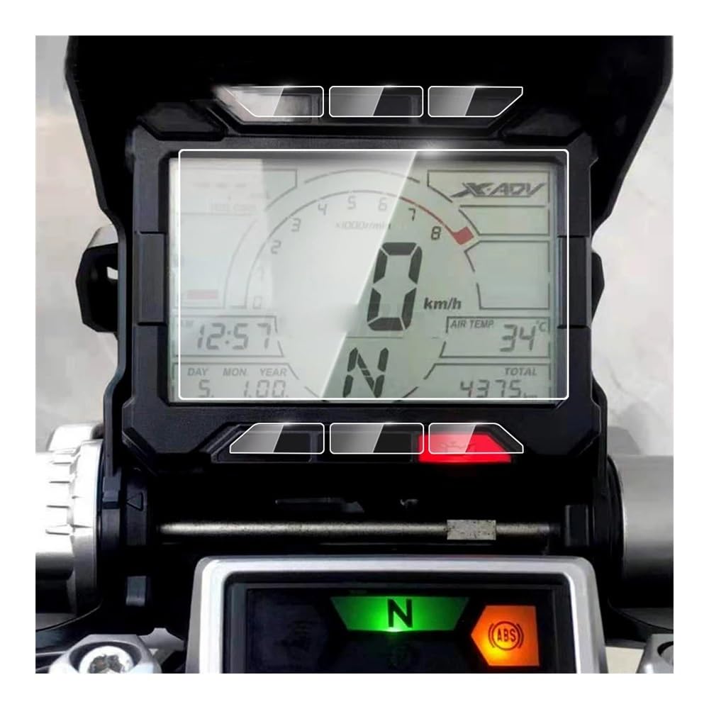 displayschutz Für Ho&nd&a Displayschutzfolie X-ADV XADV 750 XADV750 2017 Motorradzubehör Armaturenbrett-Kratzschutzfolie Motorradcluster von SOJTWMGH