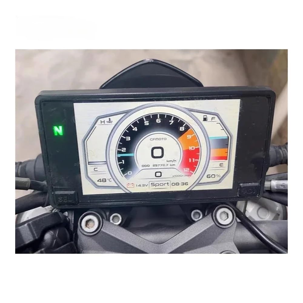 displayschutz Motorrad Cluster Kratzschutz Film Dashboard Instrument Tachometer Für CFMOTO 250SR 2021 2022 NK250 400GT 650GT 2022 von SOJTWMGH