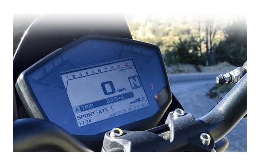 displayschutz Motorrad Scratch Cluster Bildschirm Dashboard Schutz Instrument Film Für Aprilia DORSODURO Shiver 900 RSV4 Tuono V4 MOTOGUZZI V85TT von SOJTWMGH