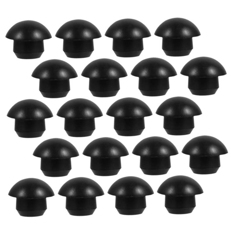 SOLUSTRE 1 Satz Jack-ölschraube Achsständer Wagenheber Ölfilter Auto Luft Gummistopper Gummipfropfen Hydraulischer Bodenheber Gummistopfen Lochstopfen Aus Gummi Klinkenstecker Black 20st von SOLUSTRE