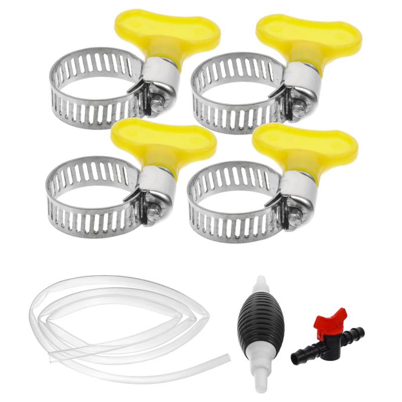 SOLUSTRE 1 Satz Manuelles Ölpumpen-set Handpumpe Siphon Für Aquarium Fisch Kraftstofftransfer-siphonpumpe Transferpumpe Für Benzin Benzinförderpumpe Auto Kraftstoffförderpumpe Gummi von SOLUSTRE