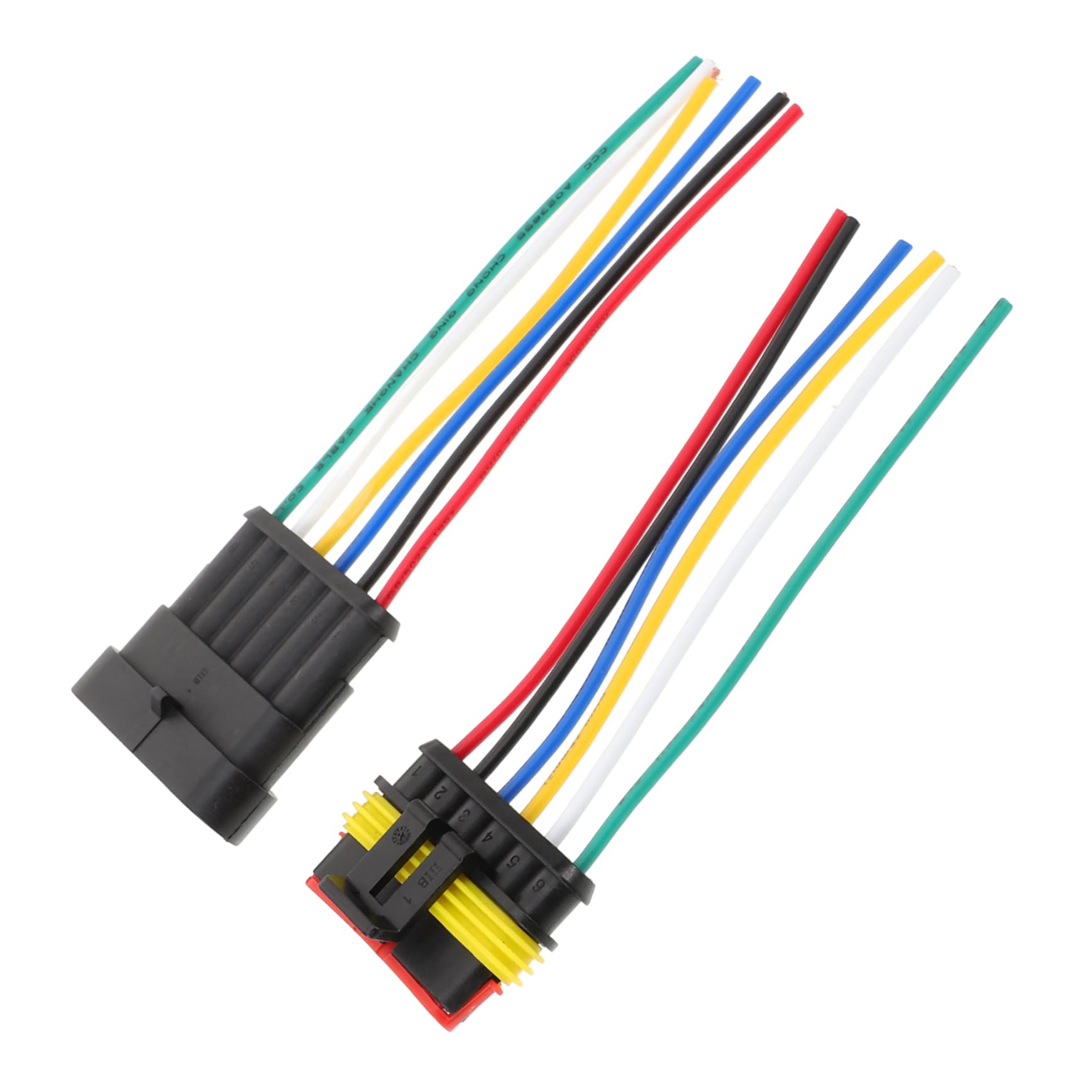 SOLUSTRE 1 Satz Wasserdichter Stecker Aderendhülsen-klemmensatz Hebeldrahtverbinder Kabel Halter Lötflussmittel Drähte W-lan Sdi-kabel Bausatz Anschlüsse Abdichten Drahtklemme Nylon Black von SOLUSTRE