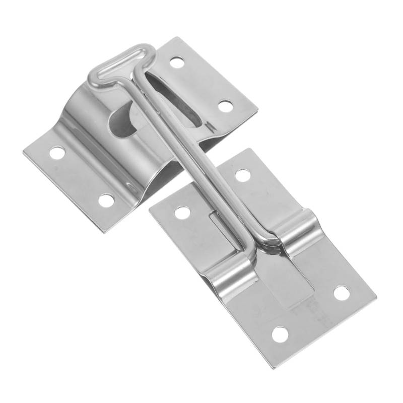 SOLUSTRE 1 Set Edelstahl Türhalter Für Wohnmobile Und Anhänger Türverschluss Ersatz Robuste Halterung Für Anhängertüren Trailer Door Latch Replacement von SOLUSTRE