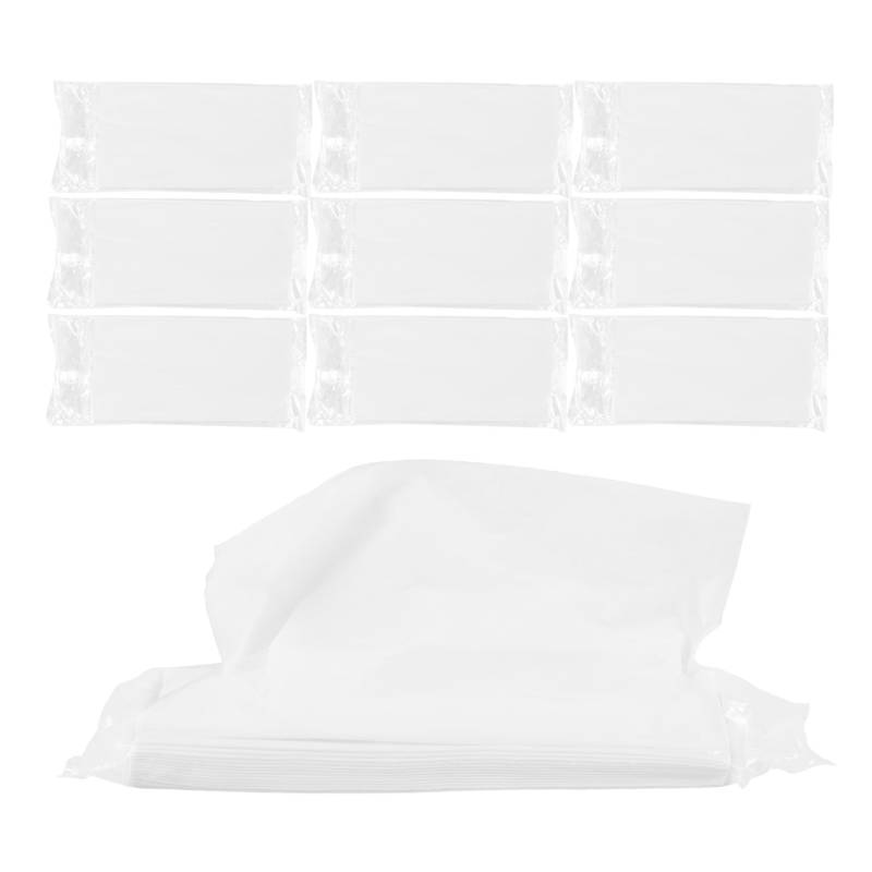 SOLUSTRE 10 Autogewebe -kit Reisezubehör Handgefertigtes Taschenset Ständer Für Snackschüsseln Zubehör Radkappe Kit Für Produktionsbedarf Pochierte Eierbecher Mesh-kit Weiß Papier von SOLUSTRE