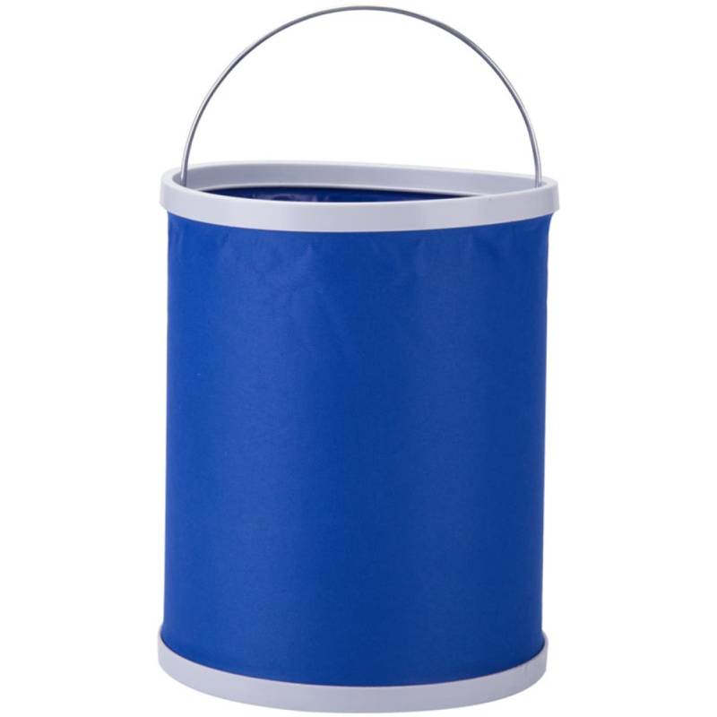 SOLUSTRE 1Stk tragbarer Falteimer klappbarer Wasserbehälter Schlauch Flasche Fass klopfen Träger klappbarer eimer foldable bucket Fahrzeugreinigungseimer Angeleimer 600d Oxford-Stoff Blue von SOLUSTRE