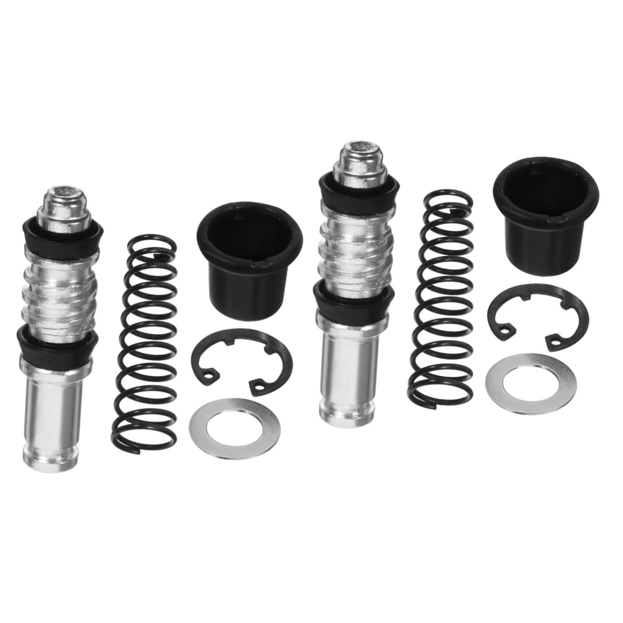 SOLUSTRE 2 Sätze Reperaturset repair kit bremspumpe motorroller zubehör Bausatz Motorräder obere Pumpenteile Kolbenpumpenteile Geländewagen Aufpumpen Scheibenbremse Kupplung Gummi von SOLUSTRE