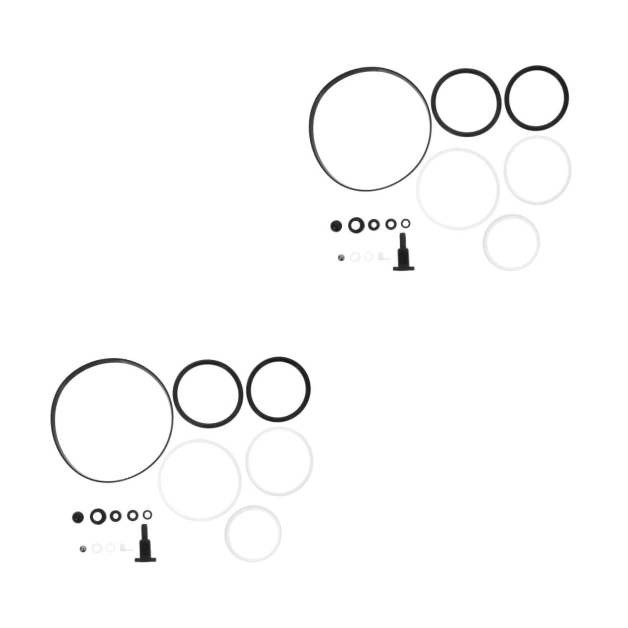 SOLUSTRE 2 Sätze Wagenheber-Reparatursatz Reparatursatz für horizontale Wagenheber hydraulische Sears Teile für Reparaturen Wagenheber-Ersatzsatz Dichtungsring für Schnellkochtopf Plastik von SOLUSTRE