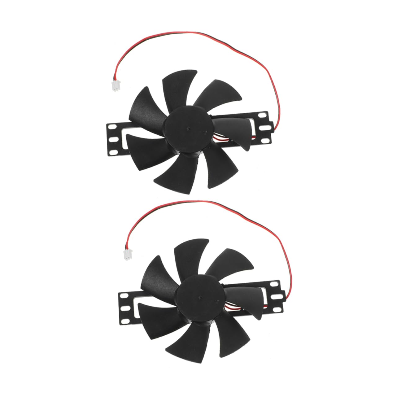 SOLUSTRE 2 Stück Lüfter Für Induktionsherd Zubehör Für Induktionsherde Reparatur Von Induktionsherden Induktionsventilator Induktionsherdarmatur Ersatzlüfter Induktionskühler Plastik Black von SOLUSTRE