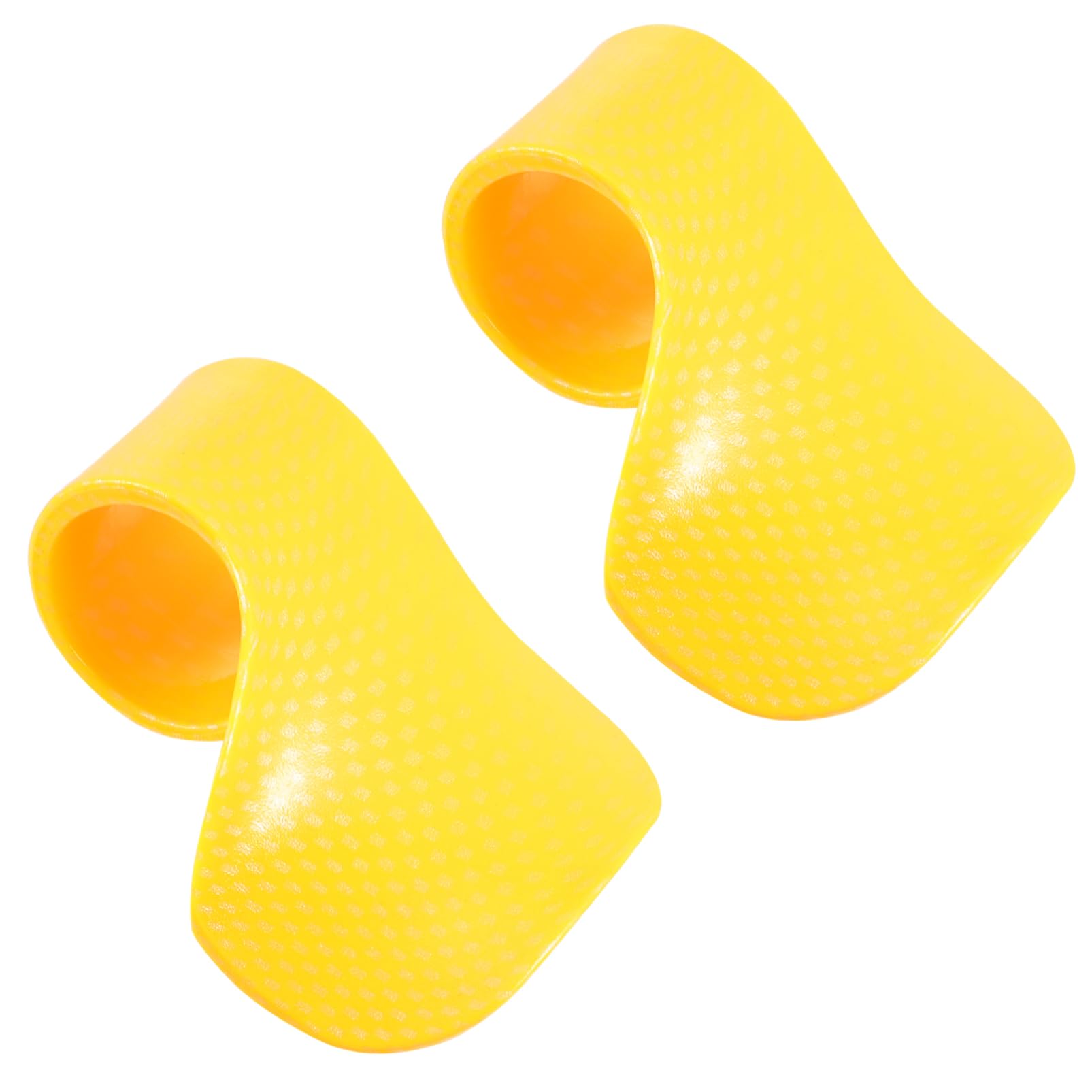 SOLUSTRE 2St Drosselklappe Motor Gaspedal Handgelenksstärkung Rollerspiegel Rad Handgriffe für die Handauflage Grip-Assist-Steuerung Gasunterstützungsgriffe Gasgriff Tempomat Plastik Yellow von SOLUSTRE