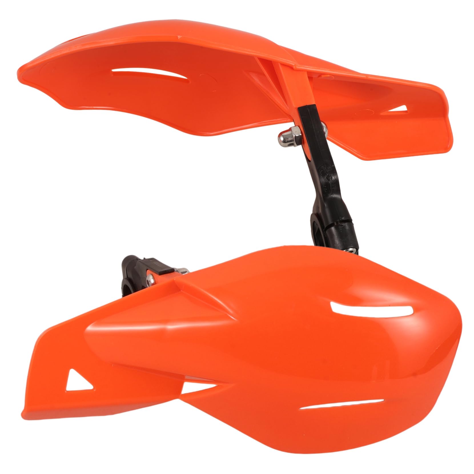 SOLUSTRE 2St -Handschutz motorradzubehör Griffe Hebel Lenker Motorradschloss Fingergas-Booster handhaben Handschützer für Motorräder -Handschützer Plastik Orange von SOLUSTRE