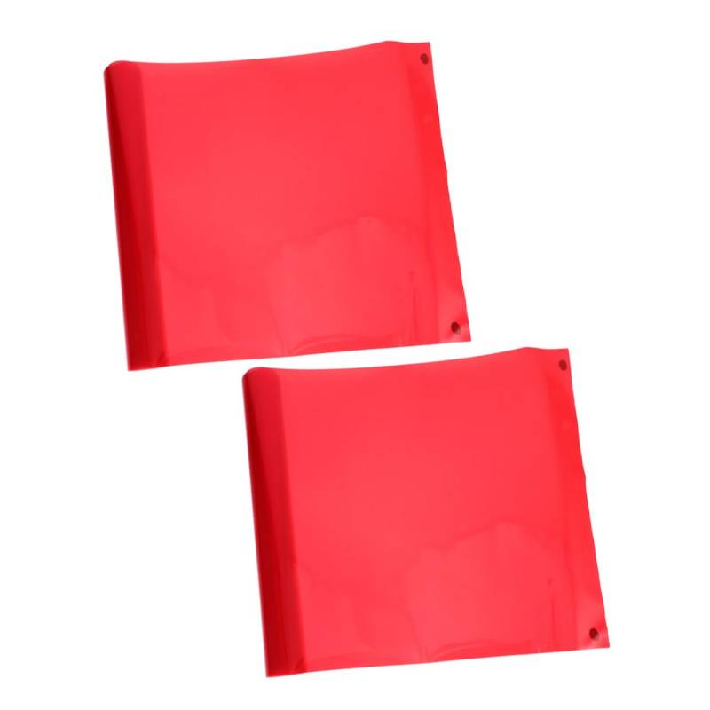 SOLUSTRE 2st Farbwechselfolie Für Scheinwerfer Tönungsfolie Filter Flex-nebelscheinwerferabdeckungen Auto -Scheinwerfer Tint Schutzfolie Für Rot PVC von SOLUSTRE