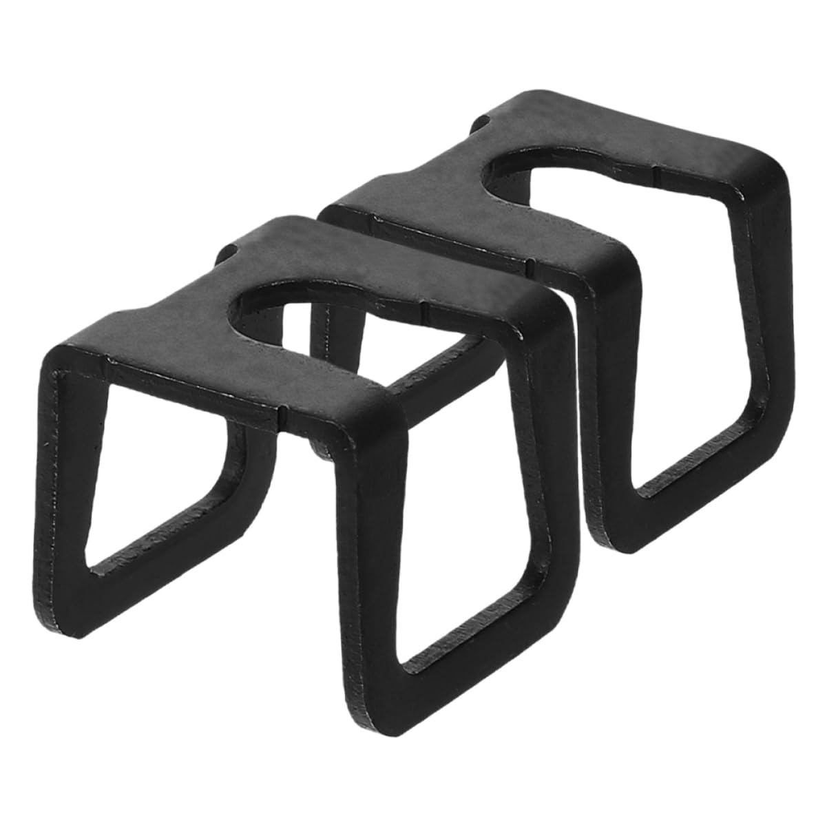 SOLUSTRE 2st Jack-ölpumpenclip Wagenheberklemmen Fürs Auto Teile des Wagenheberclips Wagenheber-Clip Metall Black von SOLUSTRE