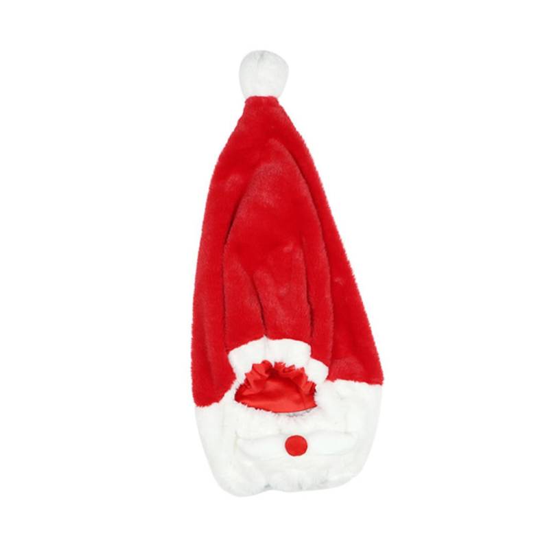 SOLUSTRE 2st Weihnachtshelmmütze Motorradhelm Weihnachtsmütze Weihnachtsmann Helmschale Helme Mütze Helmabdeckung Für Erwachsene Personalisierte Helmabdeckung Vollhelme Polyester Rot von SOLUSTRE