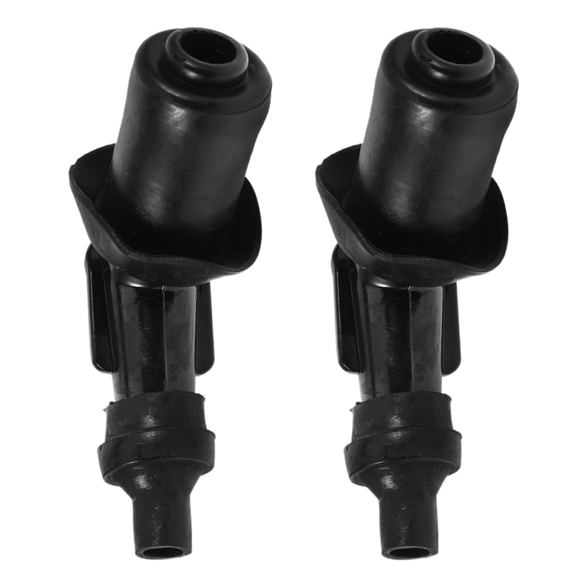 SOLUSTRE 2st Zündkerzenstecker Zündkerzenabdeckung Des Motors Par Dirtbike-motorstecker Beute Halterung Zündkerzenabdeckung Auto-zündkerzenabdeckung Glänzende Würfel Black Plastik von SOLUSTRE