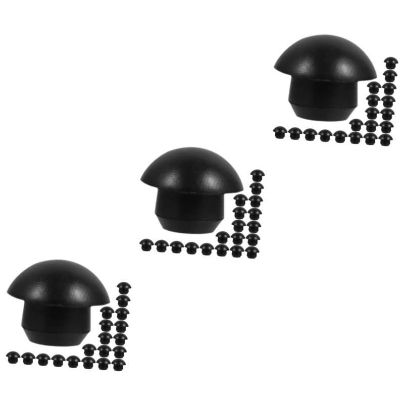 SOLUSTRE 3 Sätze Jack-ölschraube Stopper Ölfilter Auto Luft Öl Für Pumpe Gummipfropfen Gummistecker Hydraulic Jack Öleinfüllstopfen Aus Gummi Horizontale Klinkenstecker Black 20 Stück * 3 von SOLUSTRE